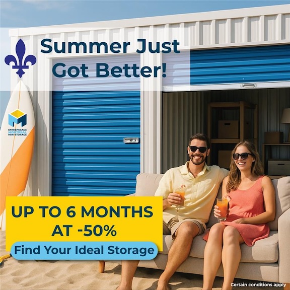 Montreal Mini Storage - Sainte-Julie Promotion